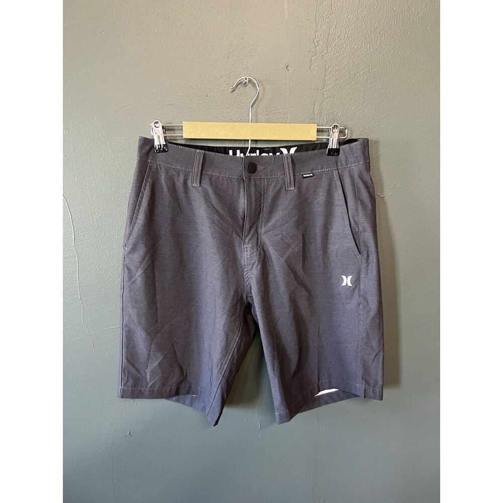 Hurley Mens Gray Hybrid Chino Shorts size 30